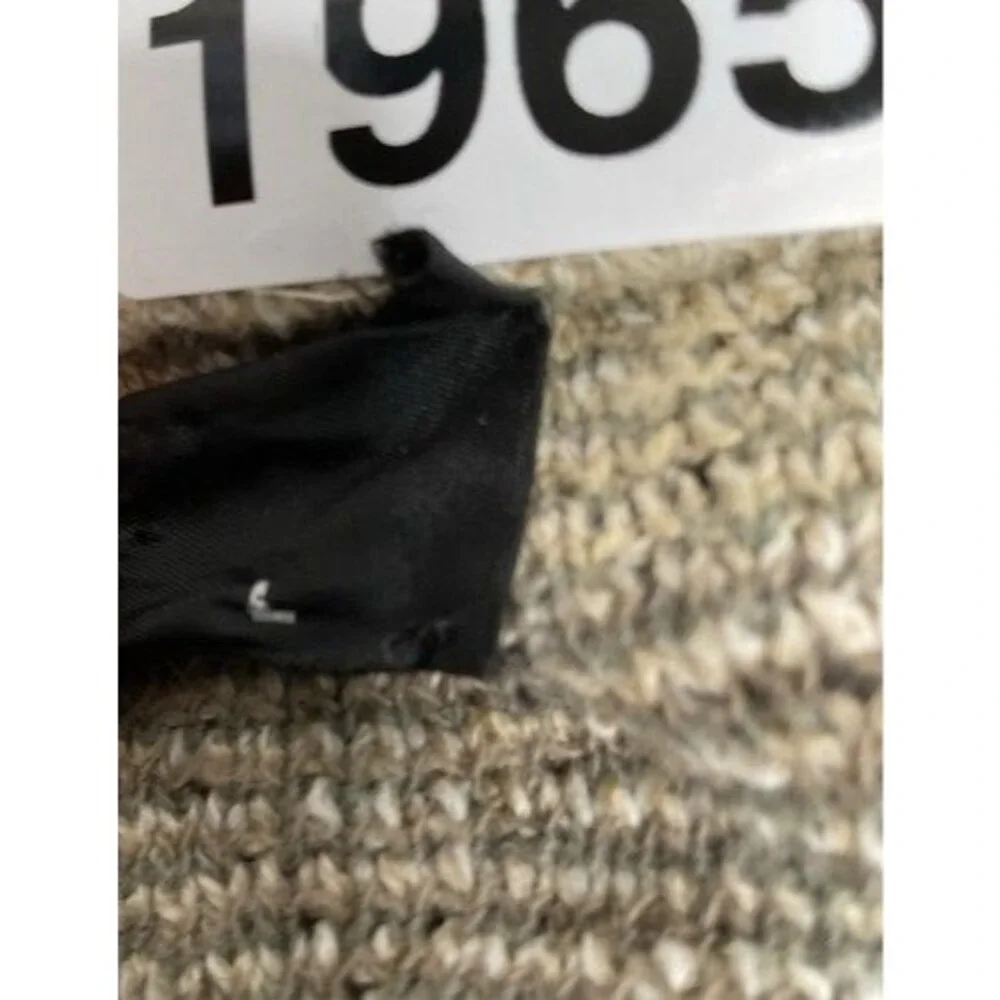 VTG 90s TSA Abstract Geometric CrewNeck Sweater Men‎ Size Large(Runs 2XL) Gray